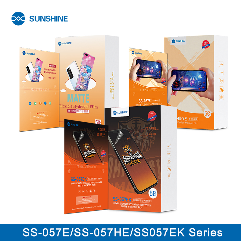 Flexible Tpu Film - SUNSHINE SS-057HE/057E/057EK Serie de películas de