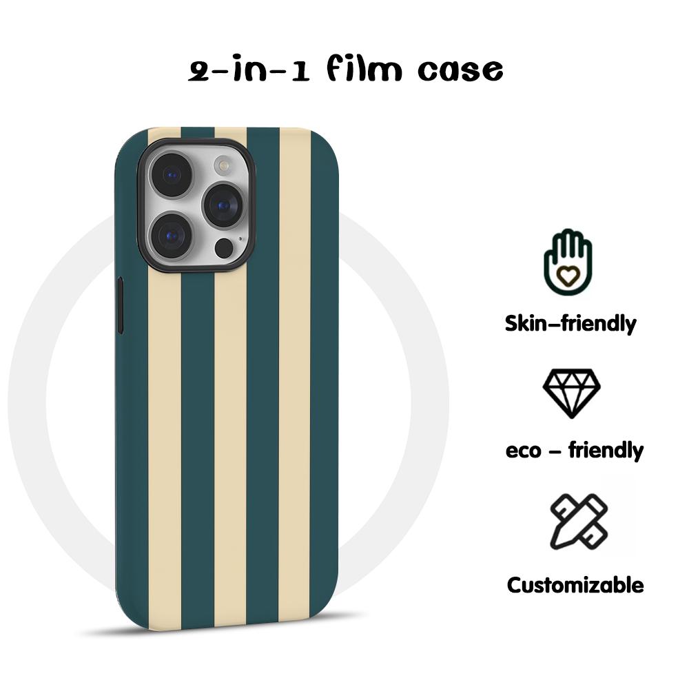 Apple Iphone 15 Pro Max - Funda Protectora para Teléfono con Rayas