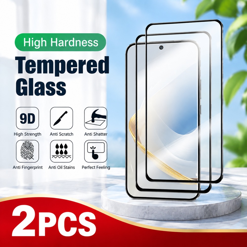 2 unidades de cristal templado - Huawei Nova 12 reseña y precio