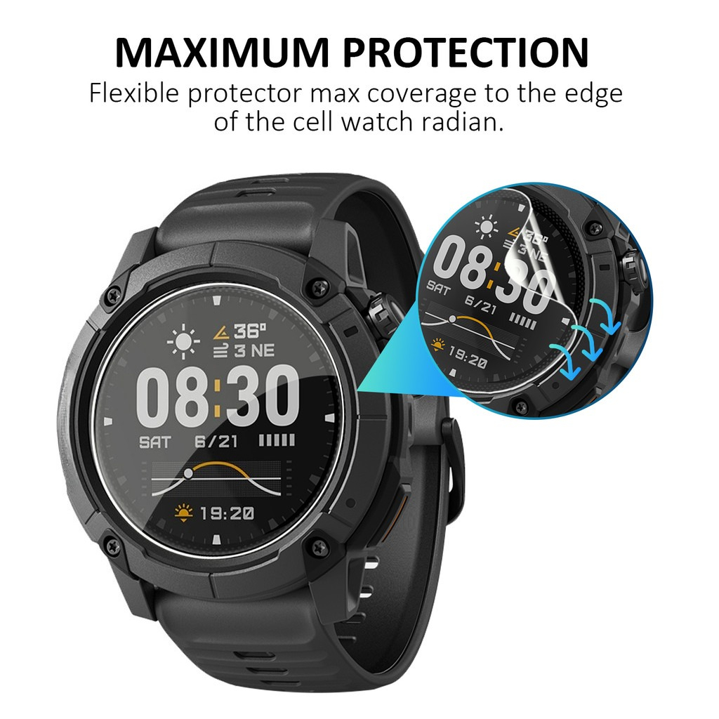1-5 unidades de cristal templa - Hydrogel Screen Protector reseña y precio